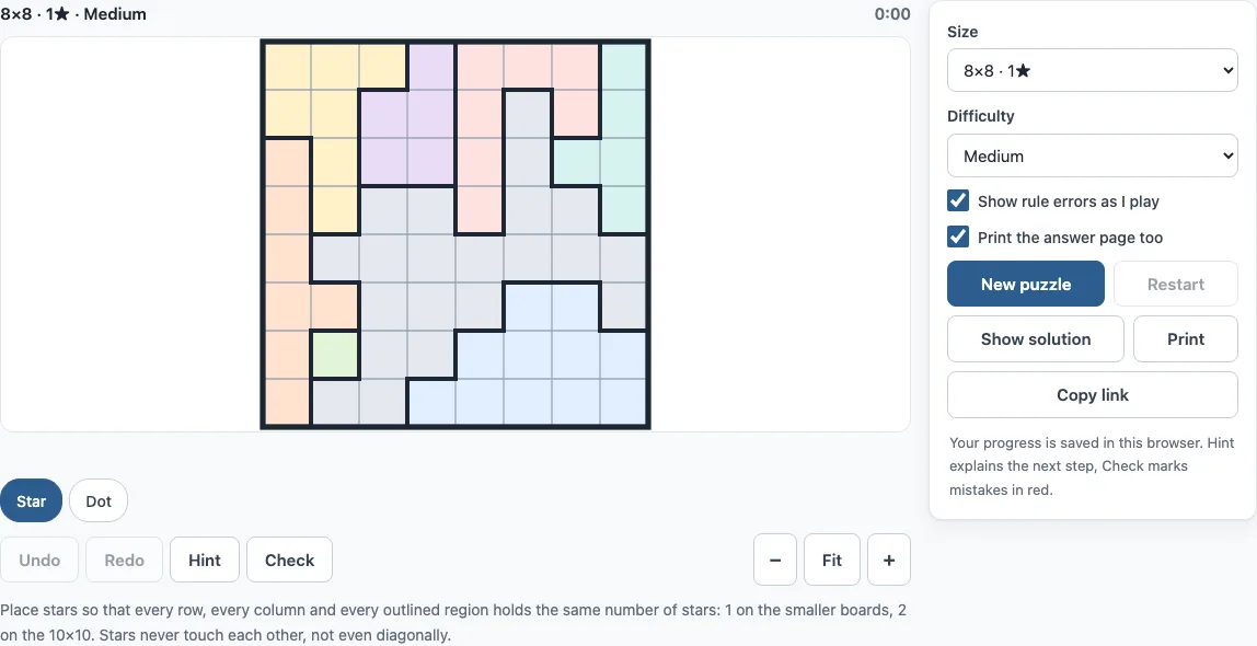 Star battle example